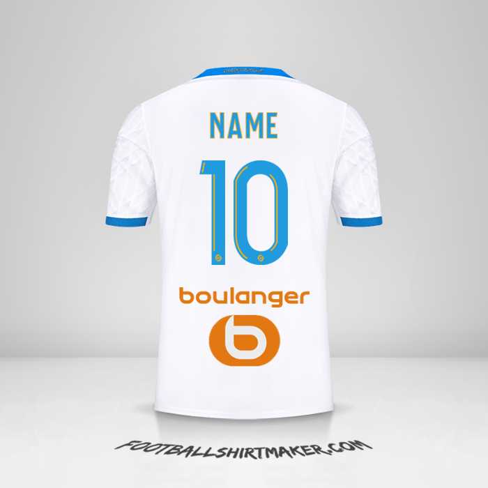 Trikot Olympique de Marseille 2020/21 -  name - 10