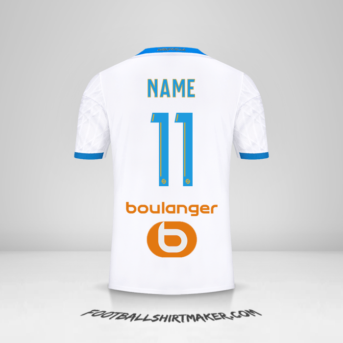 Trikot Olympique de Marseille 2020/21 -  name - 11