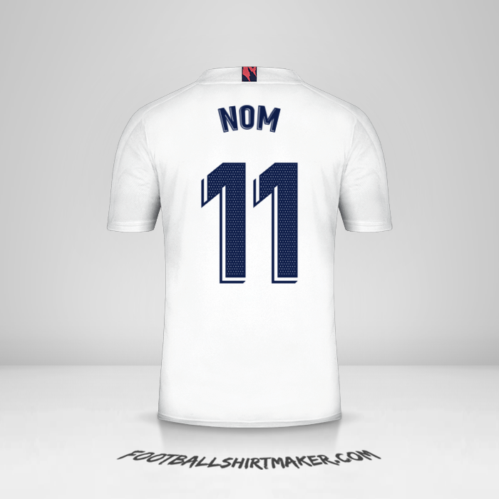 Maillot Real Madrid CF 2020/21 -  nom - 11