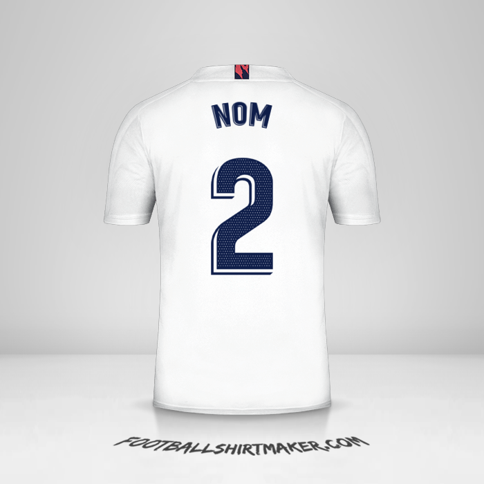Maillot Real Madrid CF 2020/21 -  nom - 2