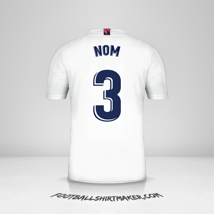 Maillot Real Madrid CF 2020/21 -  nom - 3