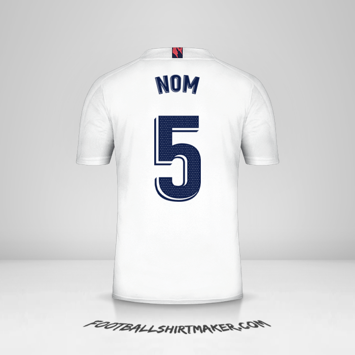 Maillot Real Madrid CF 2020/21 -  nom - 5