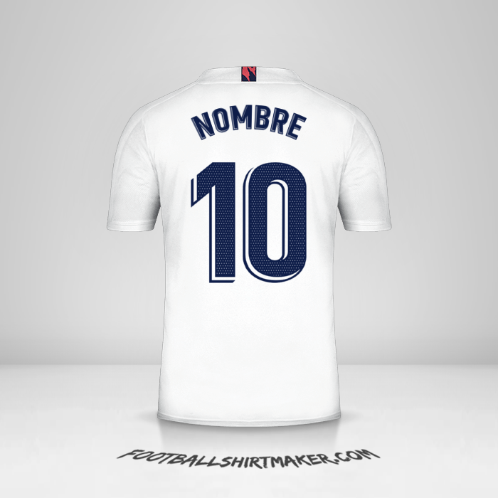 Jersey Real Madrid CF 2020/21 -  nombre - 10