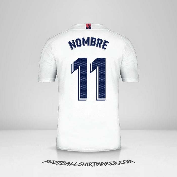 Jersey Real Madrid CF 2020/21 -  nombre - 11