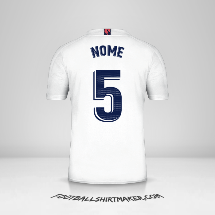 Camisola Real Madrid CF 2020/21 -  nome - 5