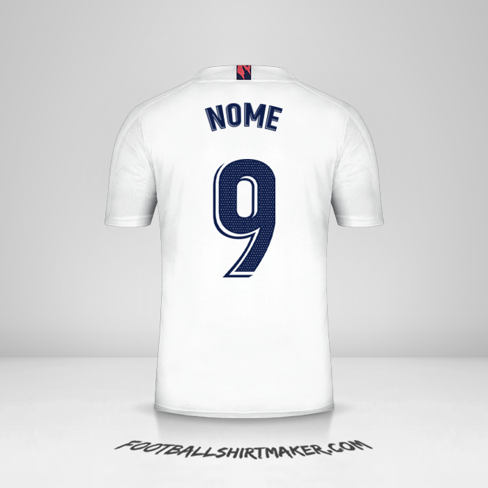Camisa Real Madrid CF 2020/21 -  nome - 9