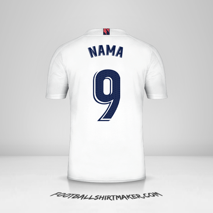 Jersey Real Madrid CF 2020/21 -  nama - 9