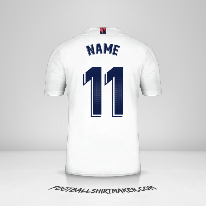 Jersey Real Madrid CF 2020/21 -  name - 11