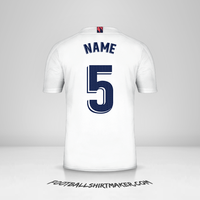Shirt Real Madrid CF 2020/21 -  name - 5