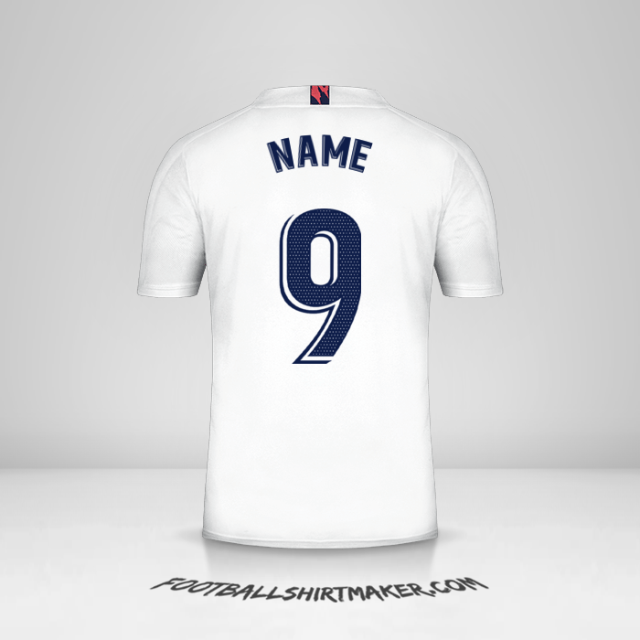 Shirt Real Madrid CF 2020/21 -  name - 9
