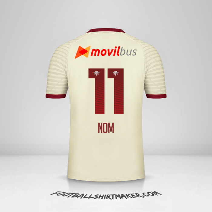 Maillot Universitario 2020 -  nom - 11