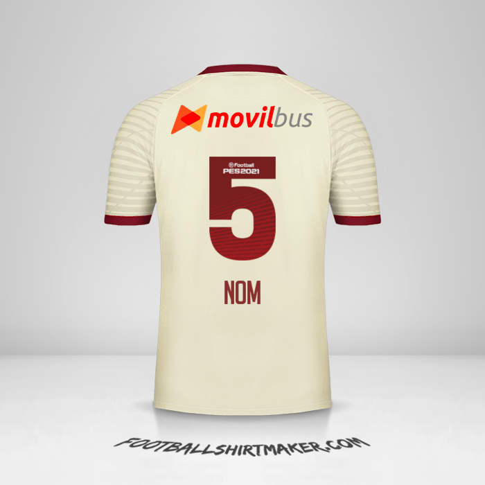 Maillot Universitario 2020 -  nom - 5