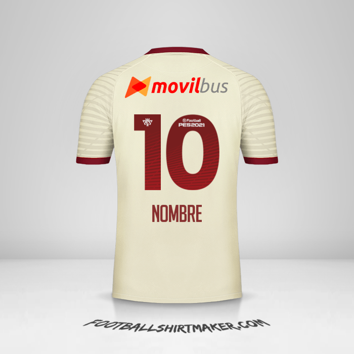 Jersey Universitario 2020 -  nombre - 10