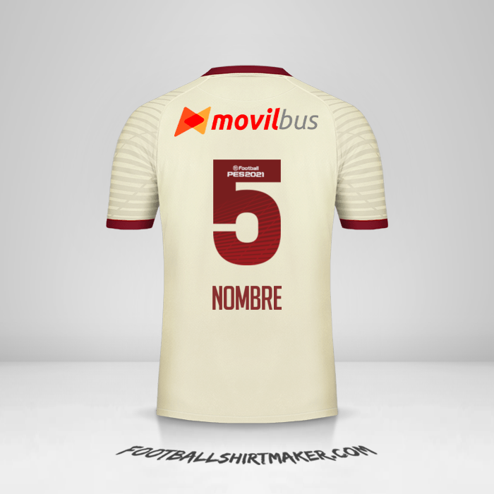 Jersey Universitario 2020 -  nombre - 5