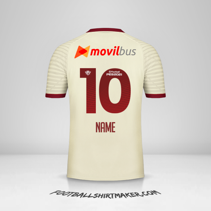 Trikot Universitario 2020 -  name - 10