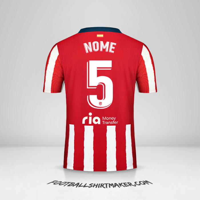 Maglia Atletico Madrid 2020/21 -  nome - 5