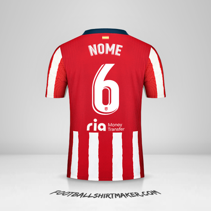 Maglia Atletico Madrid 2020/21 -  nome - 6
