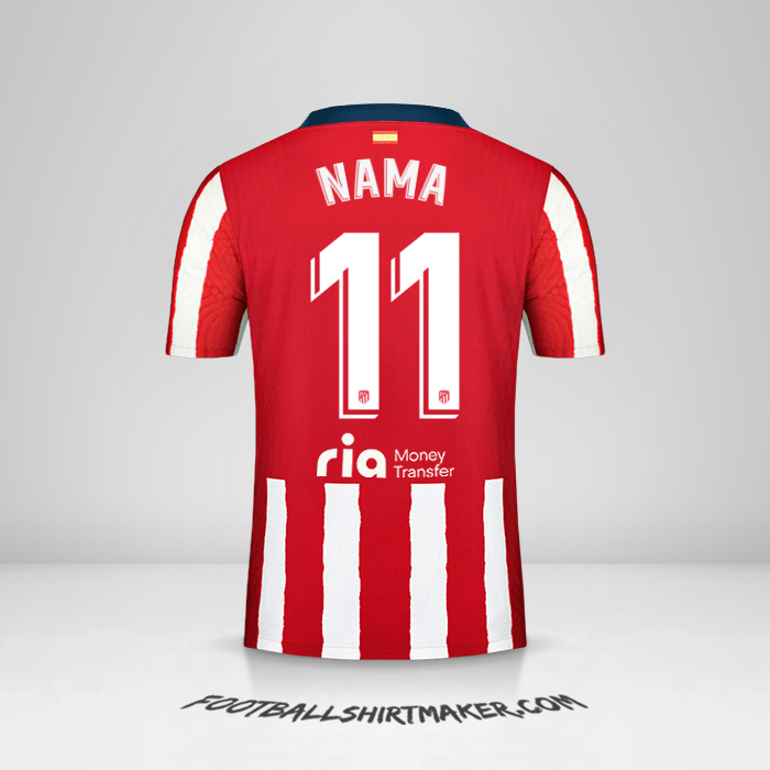 Jersey Atletico Madrid 2020/21 -  nama - 11