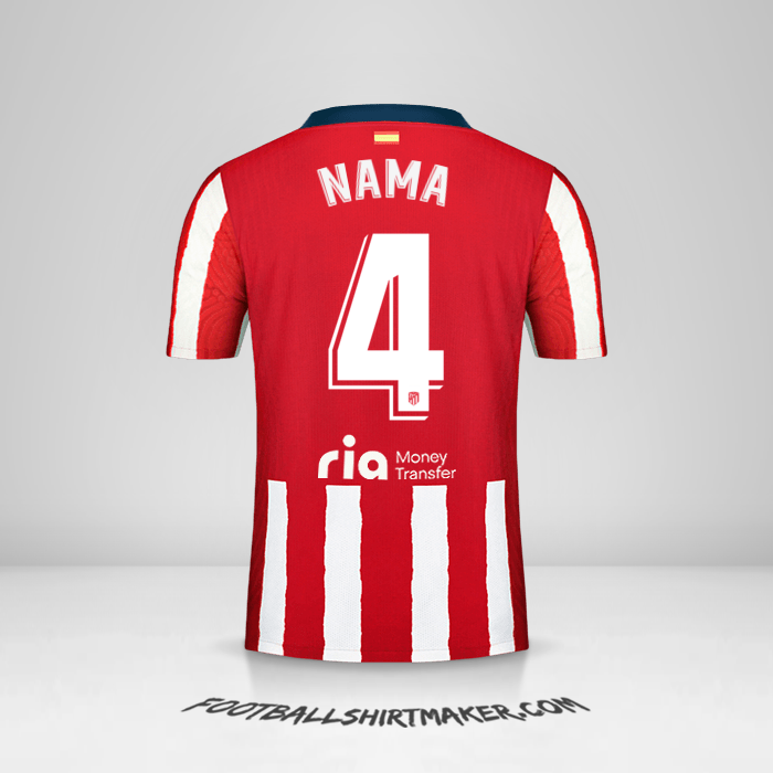 Jersey Atletico Madrid 2020/21 -  nama - 4