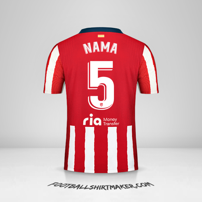 Jersey Atletico Madrid 2020/21 -  nama - 5