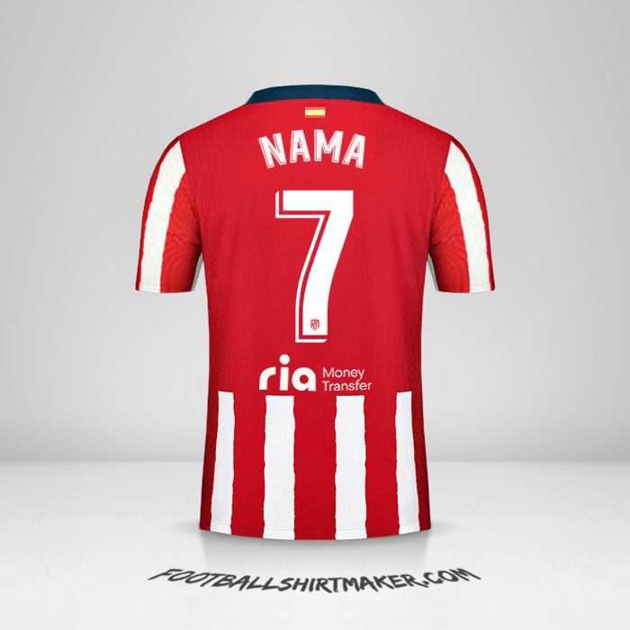 Jersey Atletico Madrid 2020/21 -  nama - 7
