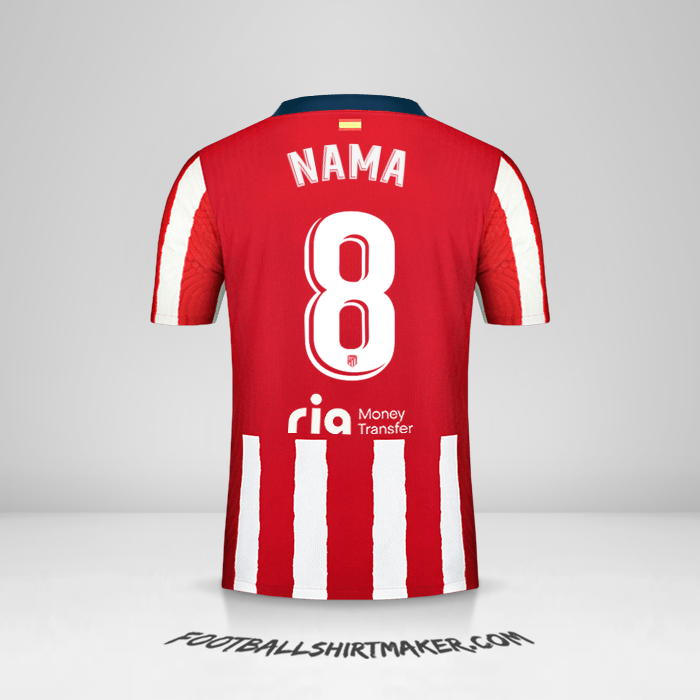 Jersey Atletico Madrid 2020/21 -  nama - 8