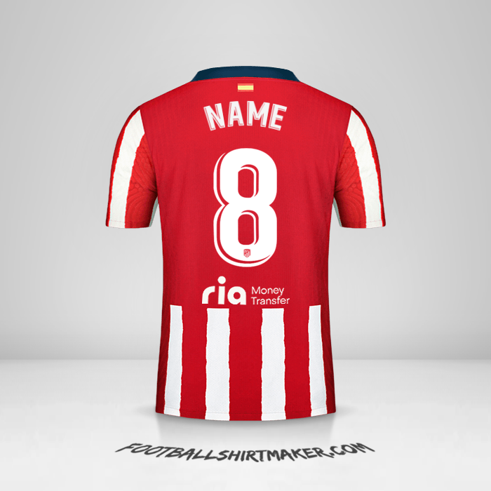 Shirt Atletico Madrid 2020/21 -  name - 8