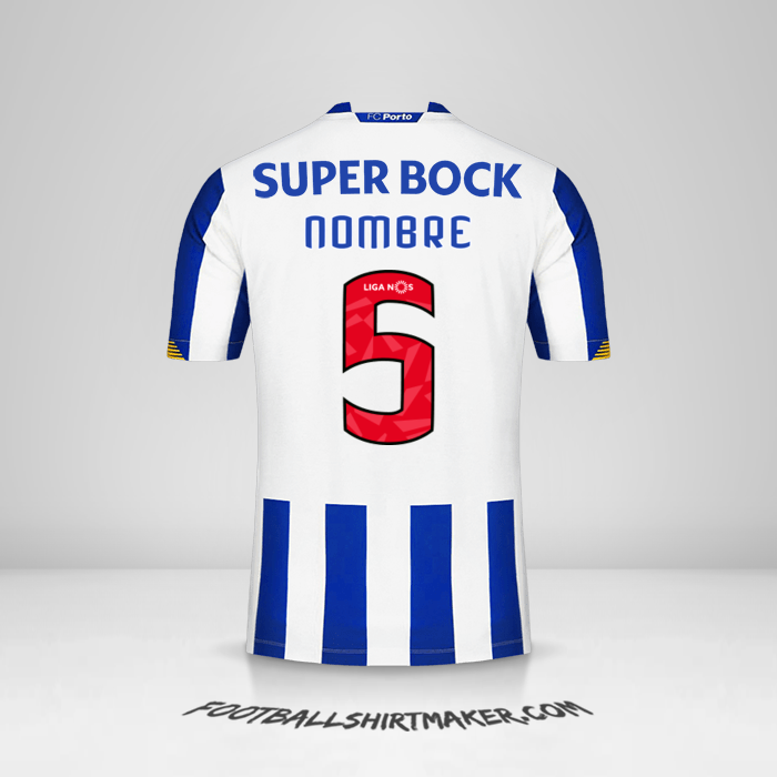 Jersey FC Porto 2020/21 -  nombre - 5
