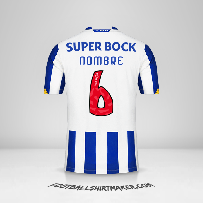 Jersey FC Porto 2020/21 -  nombre - 6
