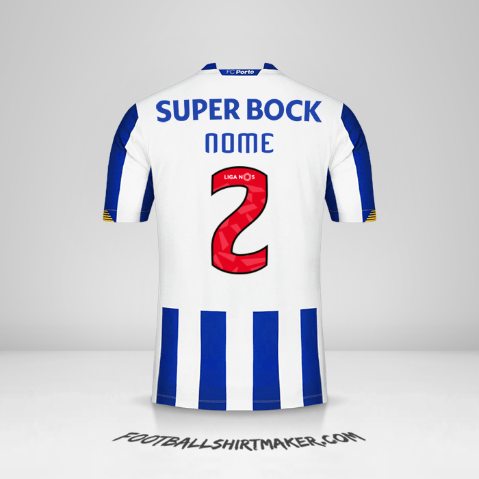 Camisa FC Porto 2020/21 -  nome - 2