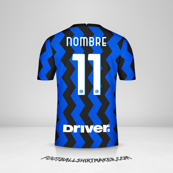 Jersey Inter 2020/21 -  nombre - 11