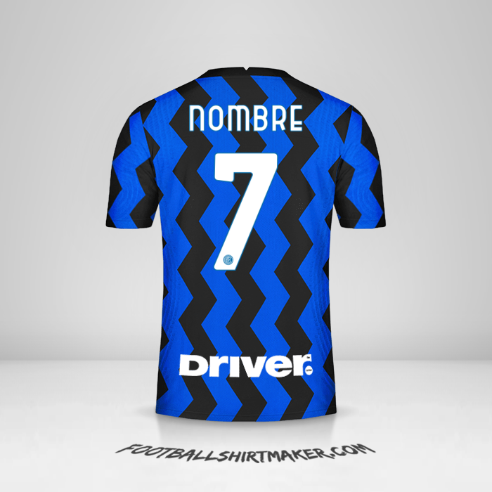 Jersey Inter 2020/21 -  nombre - 7