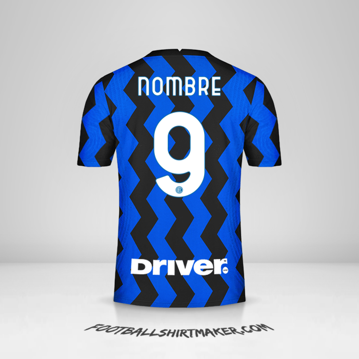 Jersey Inter 2020/21 -  nombre - 9