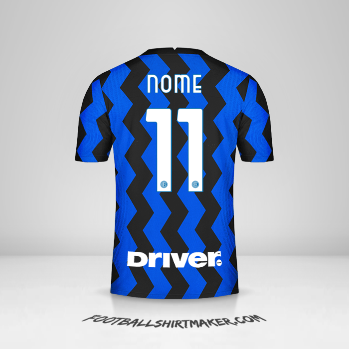 Camisa Inter 2020/21 -  nome - 11