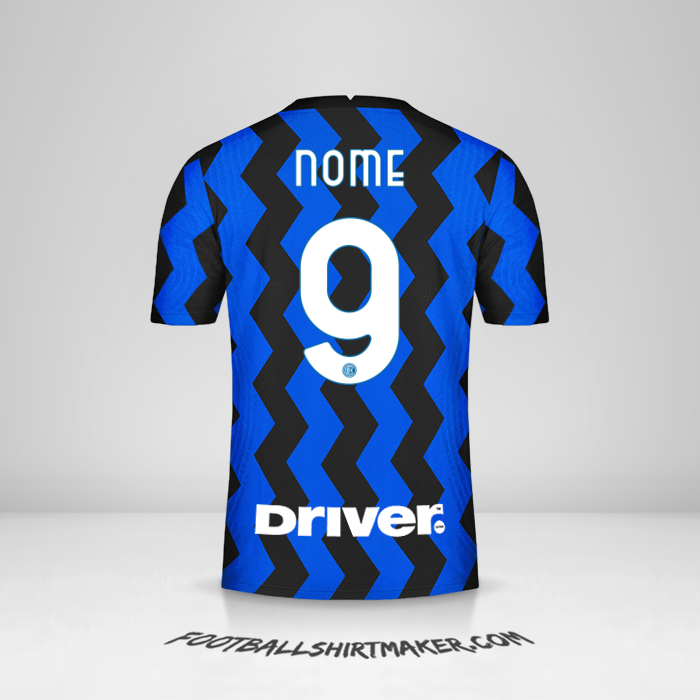 Camisa Inter 2020/21 -  nome - 9