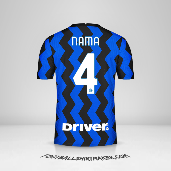 Jersey Inter 2020/21 -  nama - 4