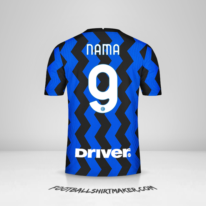 Jersey Inter 2020/21 -  nama - 9