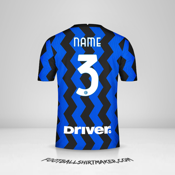 Shirt Inter 2020/21 -  name - 3