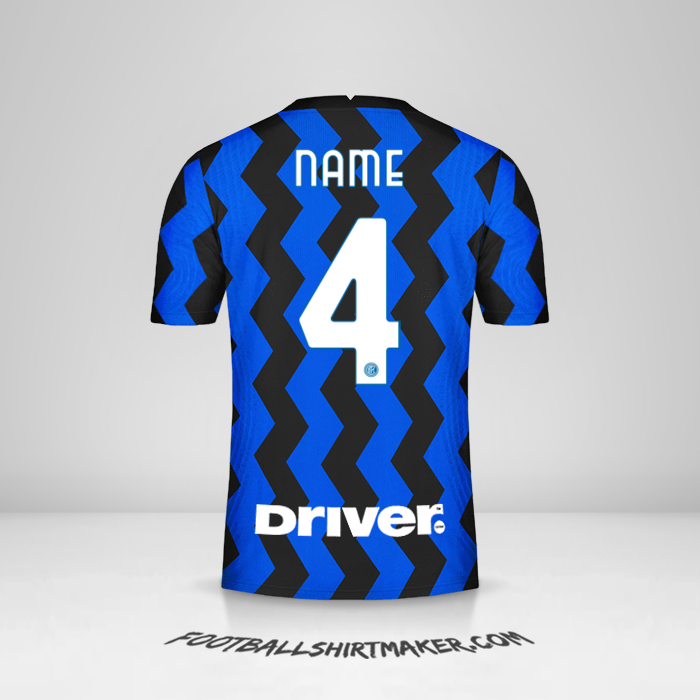 Shirt Inter 2020/21 -  name - 4