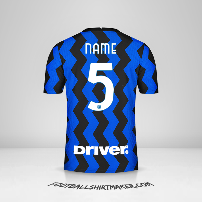Shirt Inter 2020/21 -  name - 5