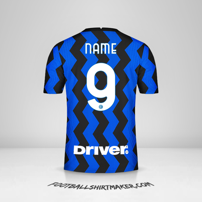 Shirt Inter 2020/21 -  name - 9