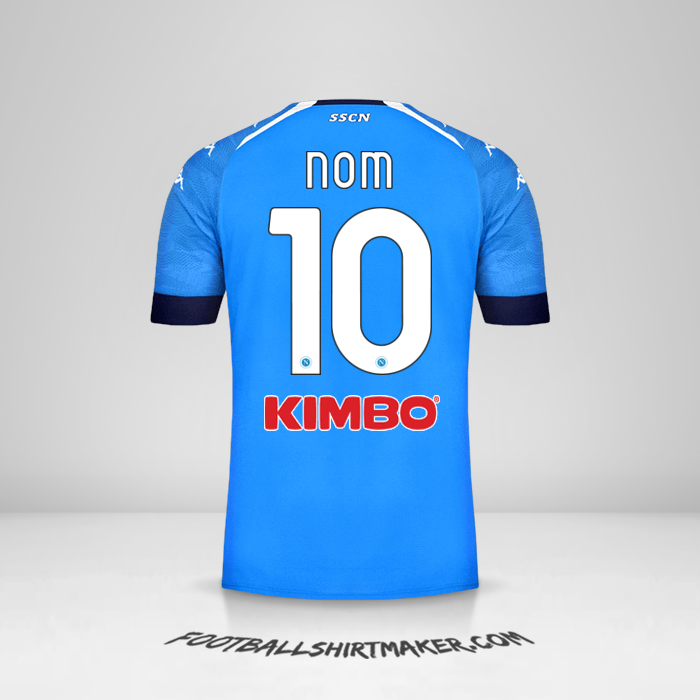 Maillot SSC Napoli 2020/21 -  nom - 10