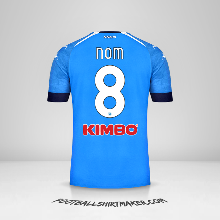 Maillot SSC Napoli 2020/21 -  nom - 8