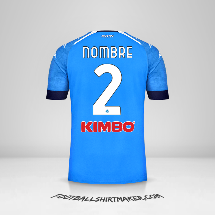 Jersey SSC Napoli 2020/21 -  nombre - 2