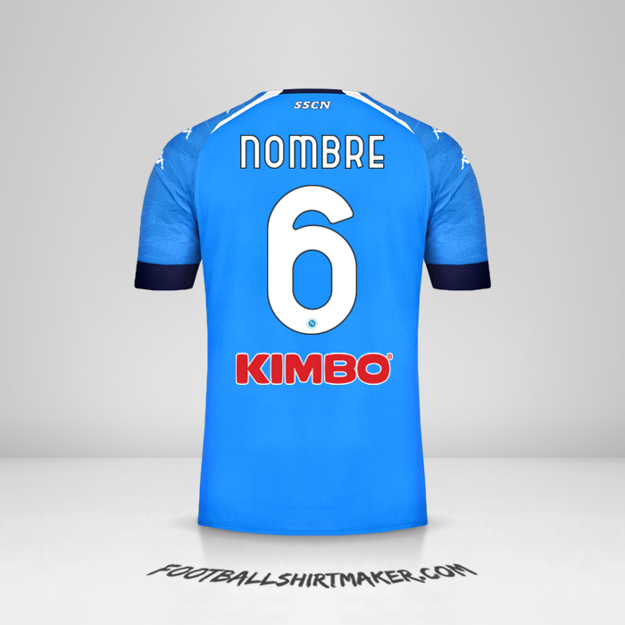 Jersey SSC Napoli 2020/21 -  nombre - 6