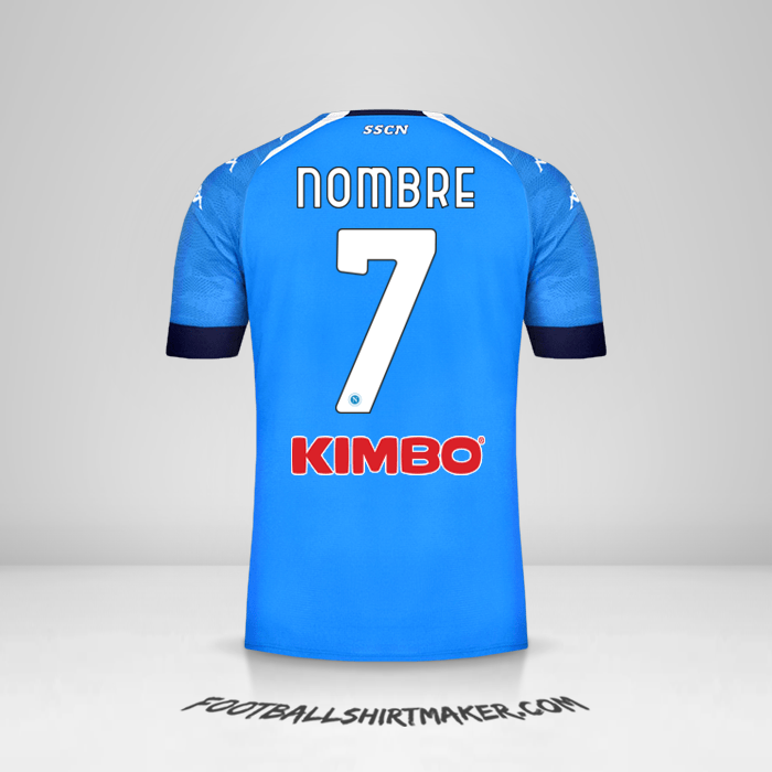 Jersey SSC Napoli 2020/21 -  nombre - 7