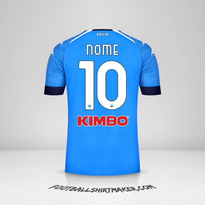 Camisa SSC Napoli 2020/21 -  nome - 10