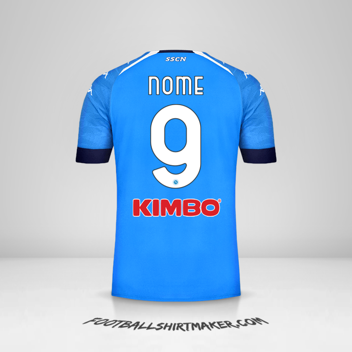 Maglia SSC Napoli 2020/21 -  nome - 9