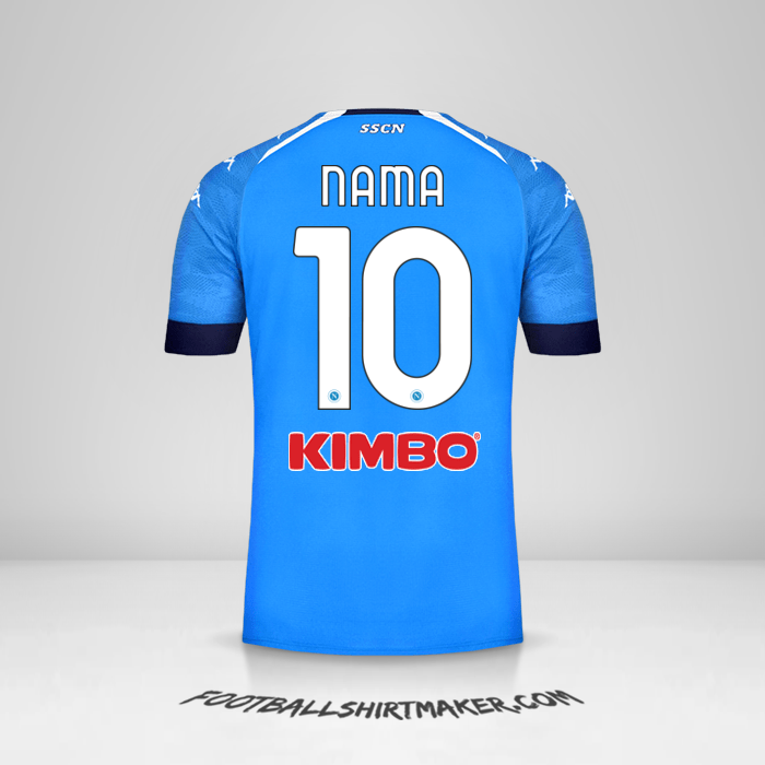 Jersey SSC Napoli 2020/21 -  nama - 10