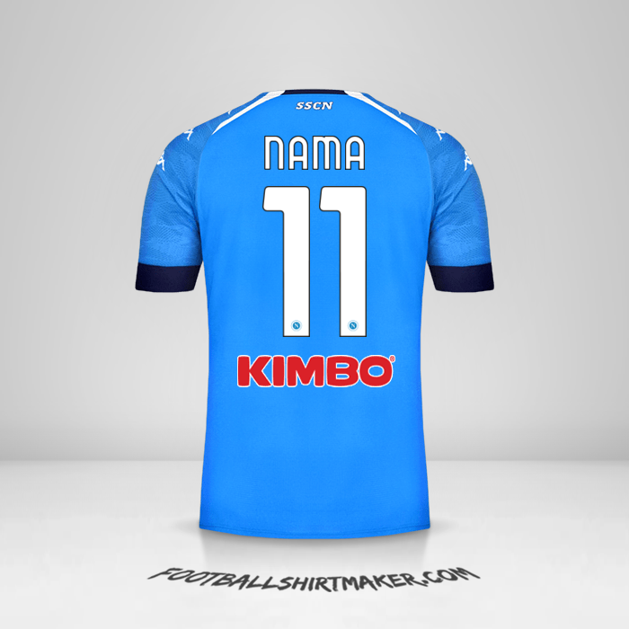 Jersey SSC Napoli 2020/21 -  nama - 11